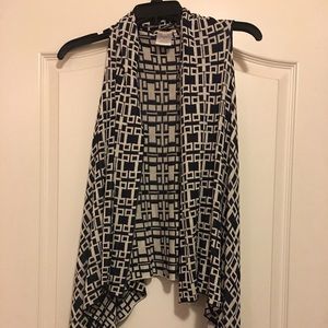 Blue and white Cardigan size large